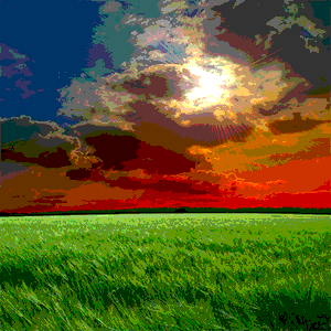 Sunset - Original