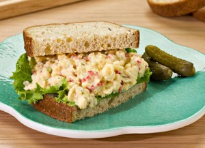 Bacon and Eggs Salad Sandwich