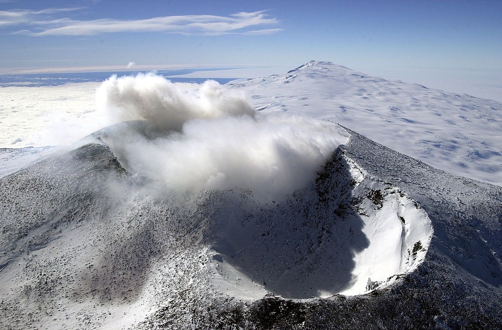 Crater of Mt. Erebus